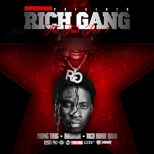 cover6 Birdman Presents: Young Thug & Rich Homie Quan - RichGang Tha Tour Part 1 (Mixtape)  