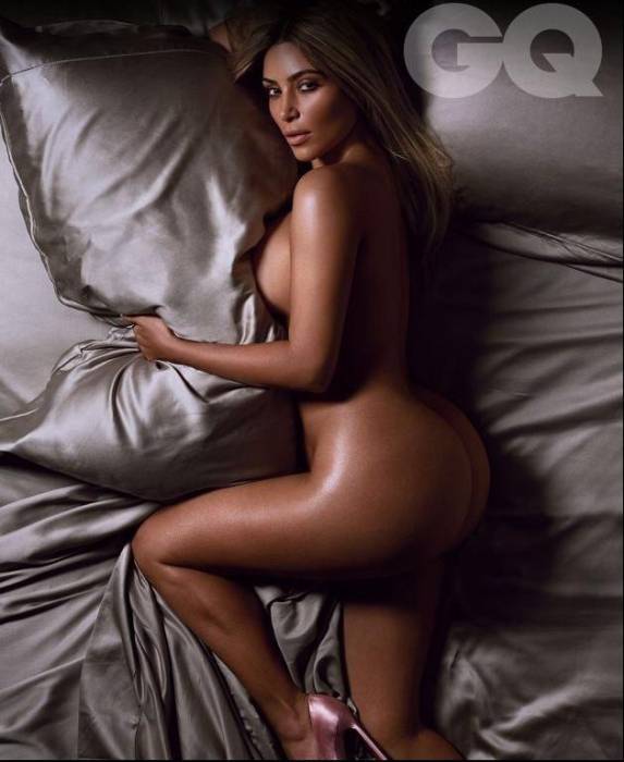 kk2 Kim Kardashian Covers GQ's 2014 'Woman Of The Year' Issue (Photos)  