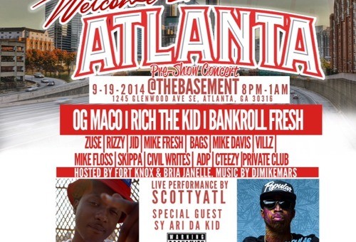 Rocksmith Presents: Welcome 2 Atlanta Pre Show Concert (Hosted by Bria Janelle & Fort Knox) (Atlanta)