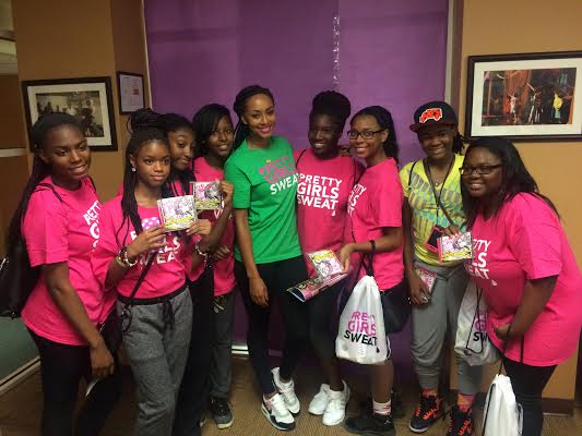 unnamed-63 Keri Hilson & The OMG Girlz Encouraged 200 Girls To Put Fitness First with "Pretty Girls Sweat"  