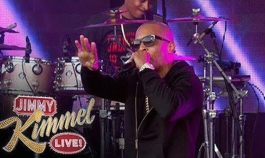 T.I. – No Mediocre / About The Money (Live On Jimmy Kimmel) (Video)