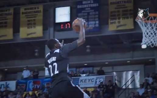 Andrew Wiggins, Zach LaVine & Shabazz Muhammad Participate In The Timberwolves “Dunk After Dark” (Video)
