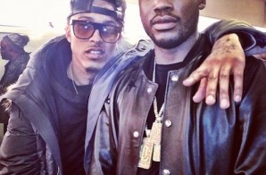 Meek Mill Calls August Alsina From Prison To Keep His Fans Updated (Video)