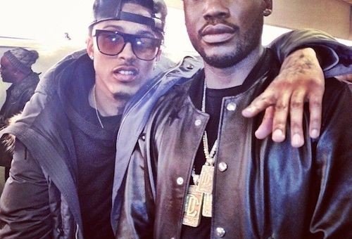 Meek Mill Calls August Alsina From Prison To Keep His Fans Updated (Video)