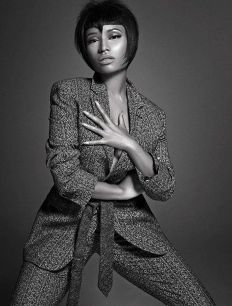 Nx3 Nicki Minaj Covers L’Uomo Vogue!  
