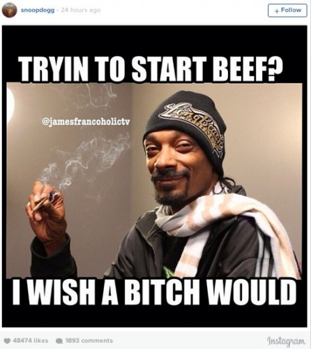 Snoop_Meme_5-1-446x500 Iggy Azalea & Snoop Dogg Exchange Insults After Instagram Posts, T.I. Steps In  
