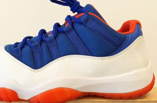 Air Jordan 11 Low “Knicks” (Photo)