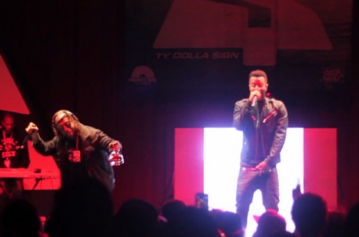 Ty Dolla Sign Brings Out Casey Veggies In Maryland (Video)