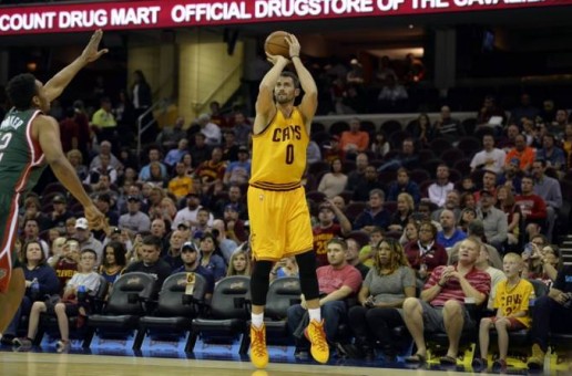 Kevin Love Torches The Milwaukee Bucks In Their Preseason Matchup (Video)