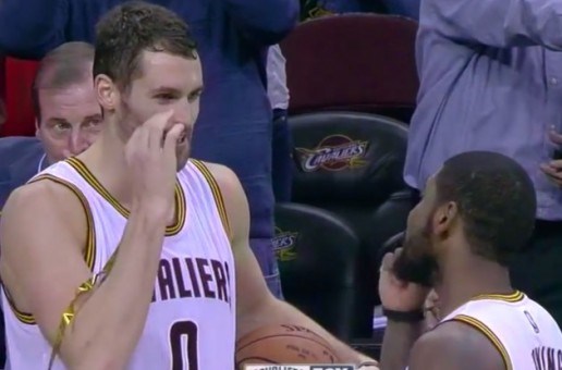 The Cleveland Cavs Insist Kevin Love & Kyrie Irving’s New Celebration Isn’t Weed Related (Video)
