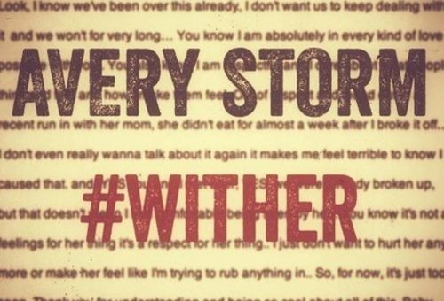 Avery Storm – #Wither