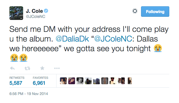 Screen-Shot-2014-11-21-at-9.35.44-AM J. Cole Give's One Lucky Fan & Her Family An Early Listen To His Forthcoming LP!  