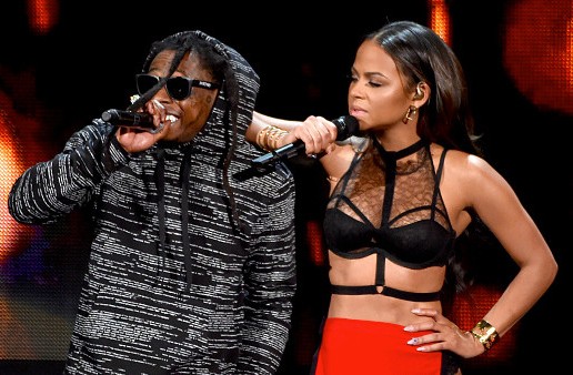 Lil Wayne & Christina Milian – Start A Fire (Live At 2014 American Music Awards) (Video)