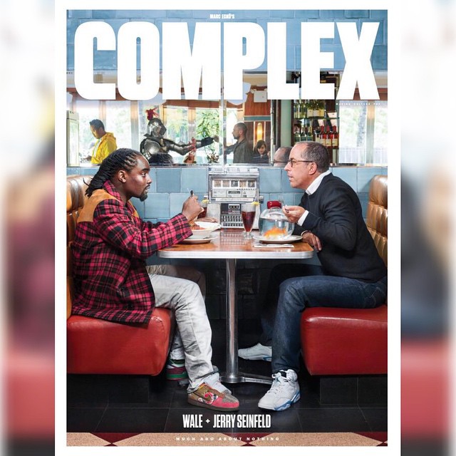 complexXwale Wale & Jerry Seinfeld Cover Complex Magazine's Dec 2014/Jan 2015 Issue! 