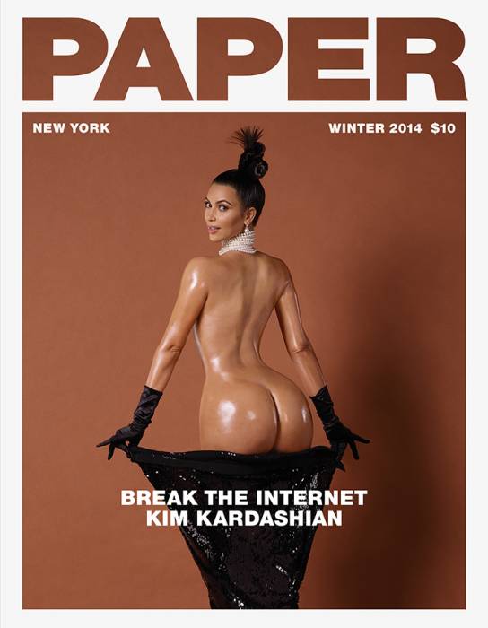 cover-21 Break The Internet: Kim Kardashian Covers Paper Magazine's Winter Issue (Photos)  