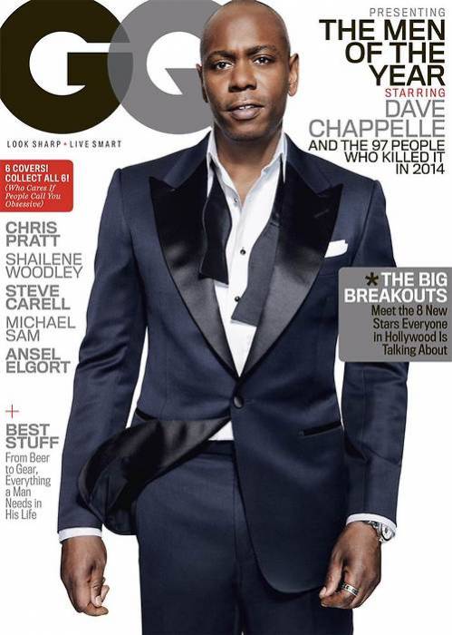 dave-chappelle-gq Dave Chappelle Covers GQ's 2014 'Men Of The Year' Issue!  