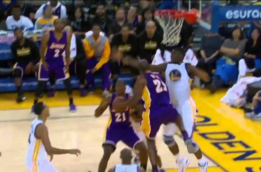 Cirque De Kobe: Kobe Completes A Nasty Circus Type Shot (Video)