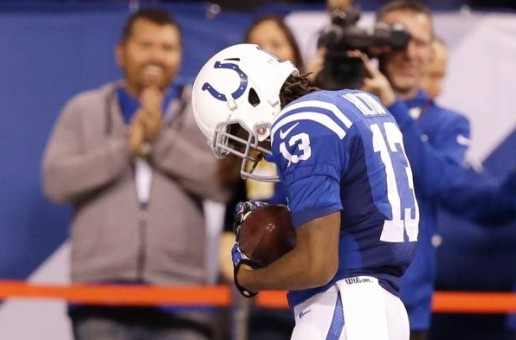 T.Y. Hilton Has A Unique Touchdown Celebration For His Newborn Daughter (Video)