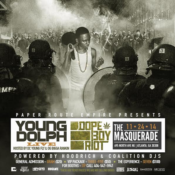 unnamed-31 Paper Route Empire Presents: Young Dolph - "Dope Boy Riot" Live At Masquerade In Atlanta (11-24-14) 