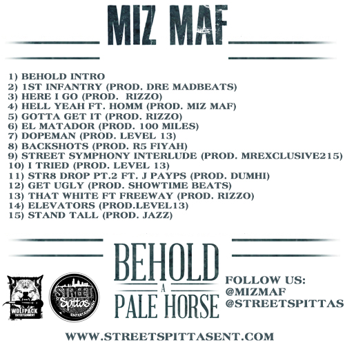 unnamed-410 Miz MAF - Behold A Pale Horse (EP)  