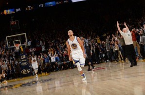Steph Curry With The Shot Boy: Warriors Star PG Drills The Clutch Three To Beat The Magic (Video)