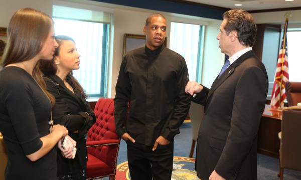 B4h3C4-CIAAvVLA-600x360 Jay Z, Russell Simmons, & Common Met With New York Governor Andrew Cuomo Seeking Reforms In The Criminal Justice System  
