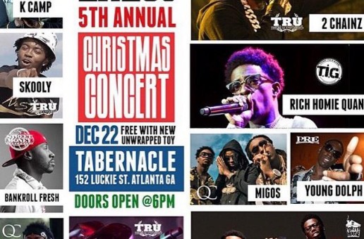 Street Execs Present: The 5th Annual Christmas Concert At The Tabernacle (Tonight Starting At 6pm)