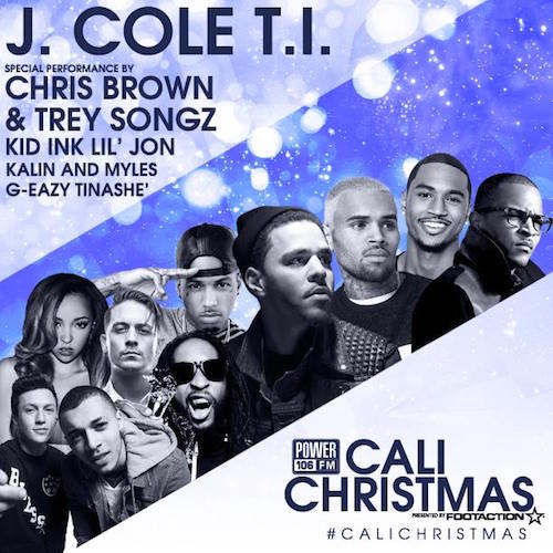 Big_Sean_Chris_Brown_Trey_Songz_Cole-_TI_Cali_Christmas1 Big Sean, Chris Brown, J. Cole, T.I., & Trey Songz Perform At Power 106 Cali Christmas 2014 (Video)  