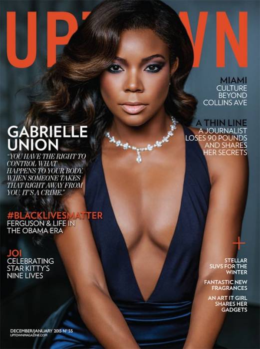 Gabrielle-Union-x-UPTOWN-magazine-December-January-4 Gabrielle Union Graces The Cover Of Uptown Magazine  