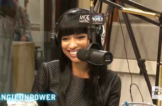 Nicki Minaj Gets Intimate In Interview With Angie Martinez (Video)