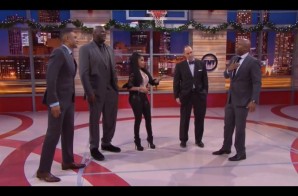 Nicki Minaj x Shaq x Kenny Smith x Grant Hill x Ernie Johnson – NBA On TNT Cypher (Video)
