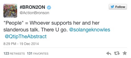 Screenshot-2014-12-20-11.06.12 Q-Tip & Solange Questioned Action Bronson "Civil Rights Activist" & "You People" Tweet To Azealia Banks  