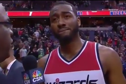 John Wall Gets Emotional, Dedicates Wizards’ Win to 6-Year-Old Cancer Victim (Video)
