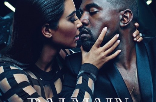 Kim Kardashian & Kanye West Star In Balmain New Ad Campaign