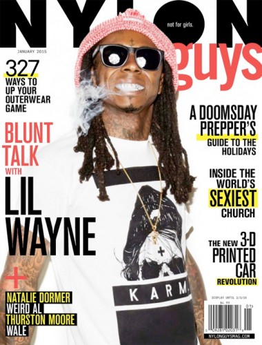 lil-wayne-nylon-380x500 Lil Wayne Covers Nylon Magazine  
