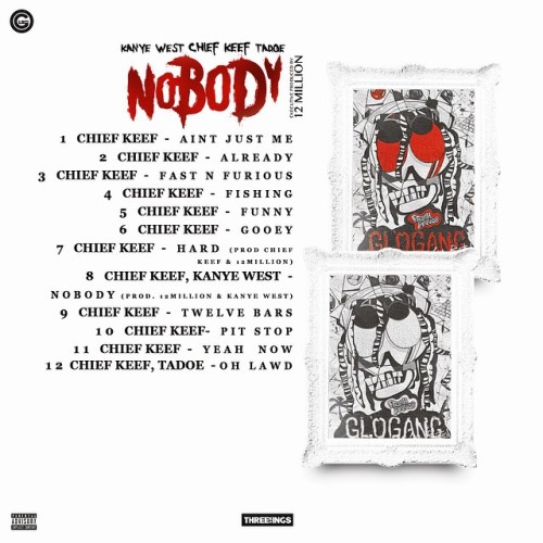 nobodytracklist-e1418236833964 Chief Keef – Nobody: The Album (Album Cover & Tracklist)  