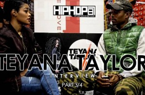 Teyana Taylor Talks Taylor’D & Bow Clothing Line, Taylor’D Textures (Hair Line) & more (Video)