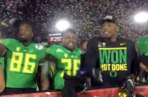 Classless Ducks: Oregon Players Chant “No Means No” Mocking Jameis Winston After Defeating FSU (59-20) (Video)