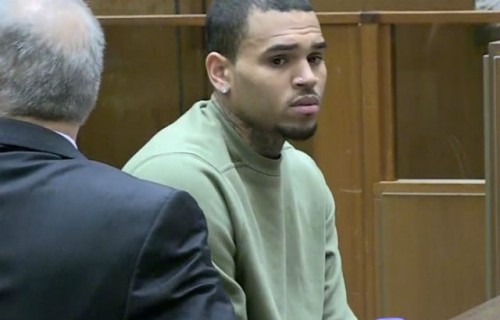 0115-chris-brown-in-court-tmz-3-1-500x320 Damn: Chris Brown's Probation Revoked Over Shootings  