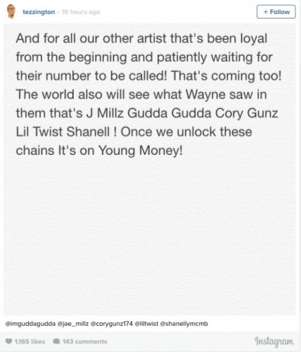 Screen-Shot-2015-01-13-at-8.45.26-PM-1-428x500 Cortez Bryant, Lil Wayne's Manager, Speaks On Situation With Cash Money Records  