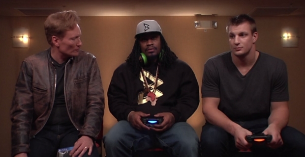 beast Friend Or Foe: Marshawn Lynch & Rob Gronkowski Play Mortal Kombat X With Conan (Video)  