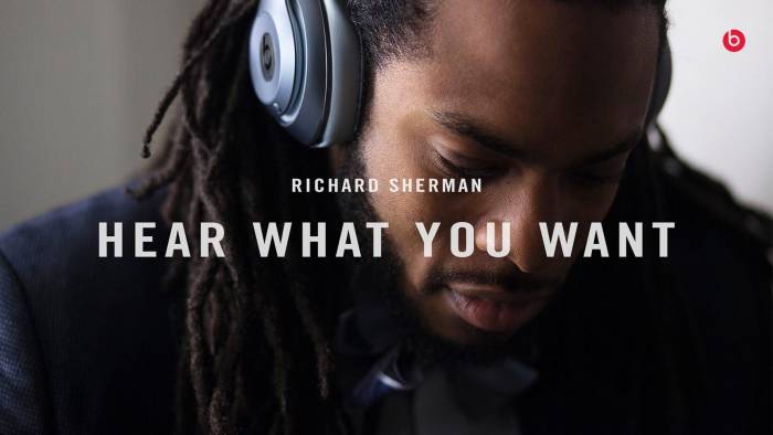 beats-by-dre-x-richard-sherman-hear-what-you-want-2015-playoffs Beats By Dre Highlights Drumma Boy & Jeezy's "Me Ok" For Their New NFL Postseason Campaign (Video)  