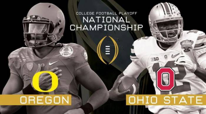 capture 2015 College Football National Championship: Oregon Ducks vs. Ohio State Buckeyes (Predictions)  