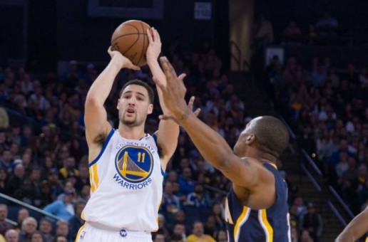Golden State Warriors Sharp Shooter Klay Thompson Drops 40 Points Against The Indiana Pacers (Video)