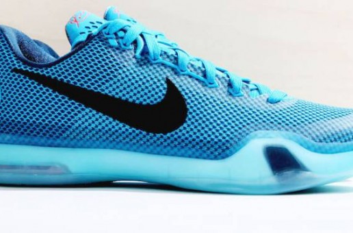 Nike Kobe X “Lagoon Blue” (Photos)