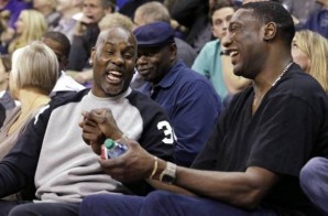 Gary Payton and Shawn Kemp Reunite To Watch Sons Play College Hoops (Photo)