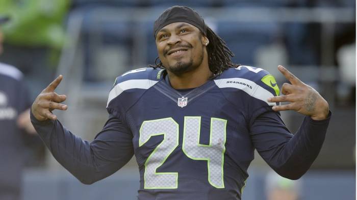 image39 Marshawn Lynch Finally Talks to the Media in Skittles Press Conference (Video)  