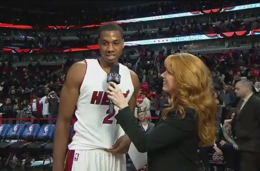 Miami Heat Big Man Hassan Whiteside Records A Triple-Double Which Included 12 Blocks Against The Chicago Bulls (Video)