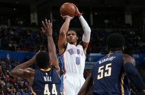Air Westbrook: Russell Westbrook Continues His MVP Season With His Third Triple-Double This Year (Video)