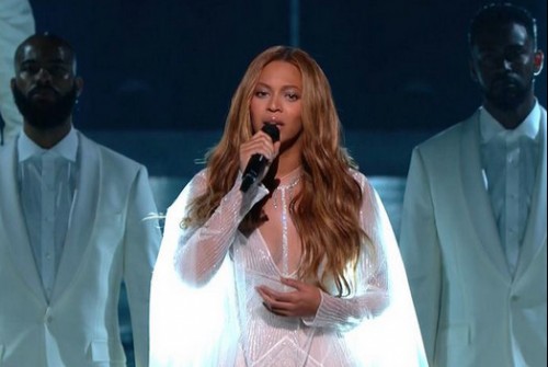 Beyonce_Grammy_Awards-1-500x335 Beyoncé Performs "Take My Hand, Precious Lord" At The Grammy Awards (Video)  